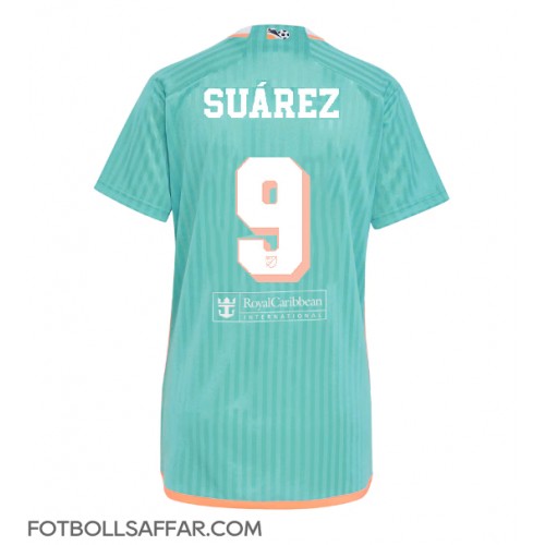 Inter Miami Luis Suarez #9 Tredjeställ Dam 2024-25 Kortärmad